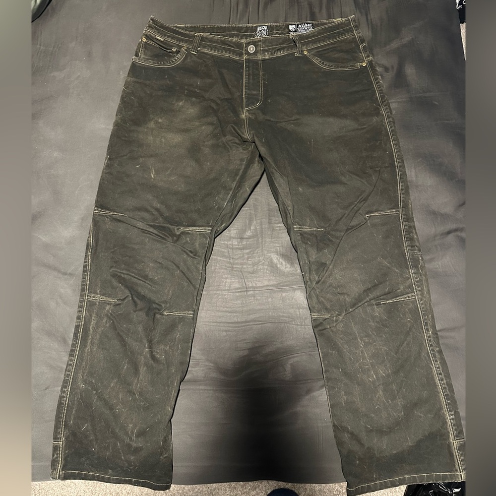 Kuhl Olive and Gray Outdoor Pants